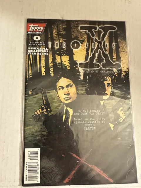 The X-Files 0 Vol 1 High Grade Topps Comic Book D58-203