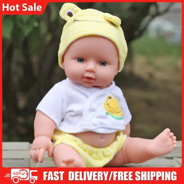 30cm Finished Doll Soft Elastic Simulation Baby Dolls Smooth Baby Companion Toys