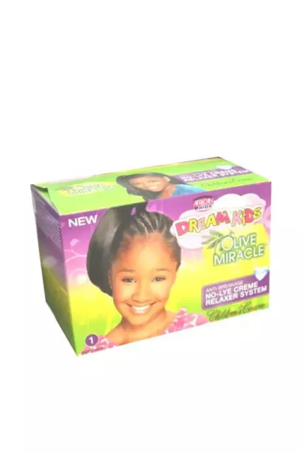 African Pride Dream Kids Olive Miracle No-Lye Creme Relaxer System