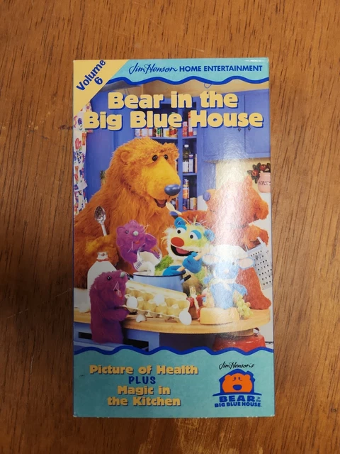 BEAR IN THE Big Blue House VHS Jim Henson vol 6 Picture of health plus ...