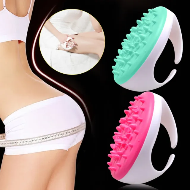 Anti Cellulite Handheld Shower Full Body Brush Massage Roller Slimming Beauty Lp