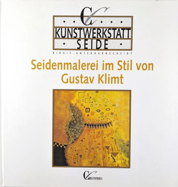 4x Seidenmalerei Seidenmalen, Stoffmalerei Bücherpaket Sammlung Dufy Miro Klimt