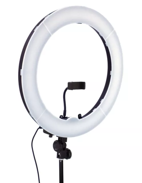 Hakutatz 19" 48cm Dimmable LED Ring Light with Tripod for Tattoo Artists 2