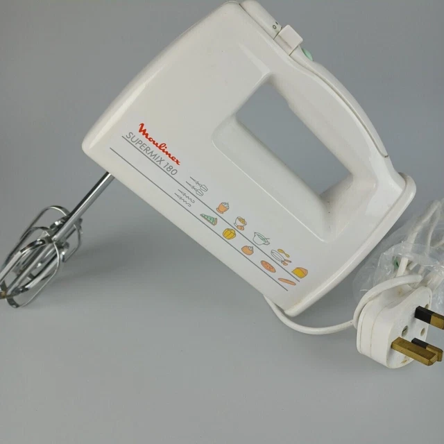 VINTAGE RETRO MOULINEX Supermix 180 Hand Blender Mixer Fully Working £6.00 PicClick UK