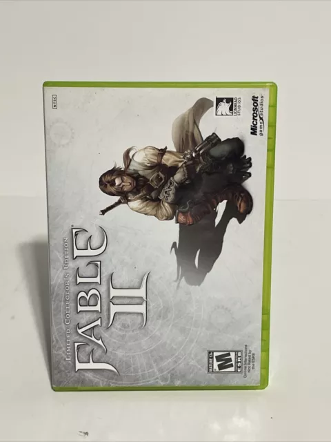 Fable 2 II Limited Collector's Edition (Xbox 360, 2008) Complete CIB Read