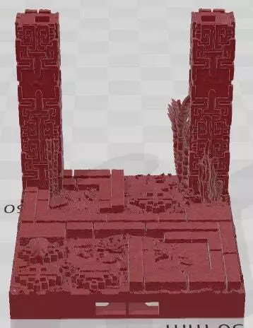 Pillars Set 2 - Aztlan 6 Swamped B - Pathfinder - Dungeons & Dragons -RPG- Table