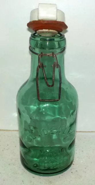 BOUTEILLE de CONSERVE en Verre & Porcelaine L’IDÉALE - 26 cm de haut 1,5l