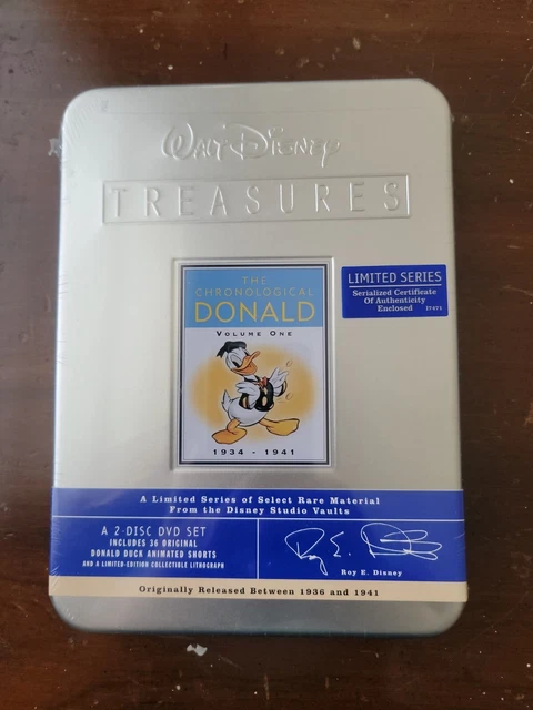 Walt Disney Treasures: The Chronological Donald: Volume One new and sealed