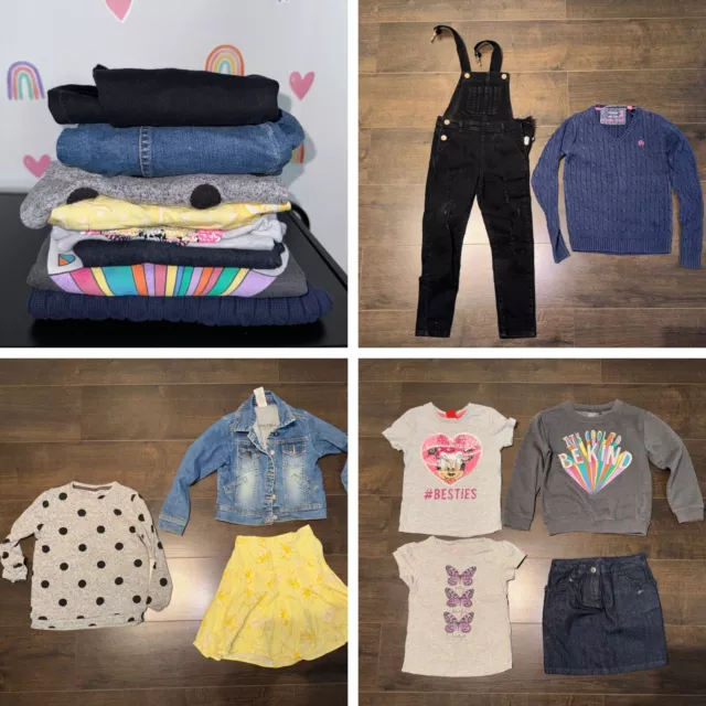 Girls Clothes Bundle Aged 5-6 Years 6-7 Years
