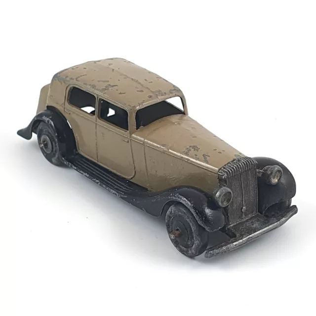 Dinky Toys Meccano 30c Daimler Saloon - Verde e Nero - 1:43