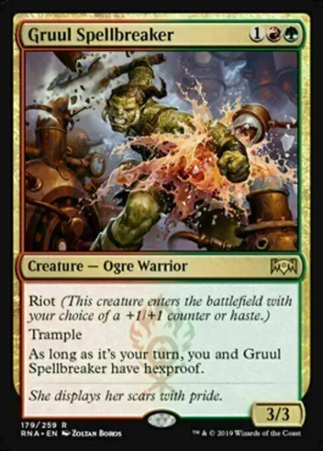 Gruul Spellbreaker ~ Ravnica Allegiance [ Excellent ] [ Magic MTG ]