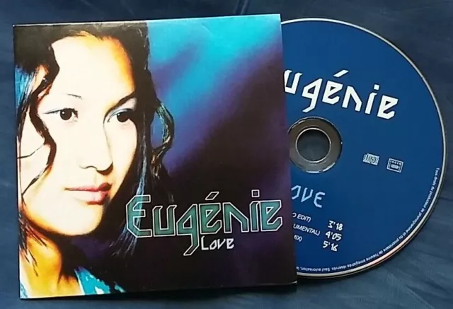 EUGENIE "LOVE" CD single 2002 Eugénie FRANCE Polydor Pop Dance Europop cardboard