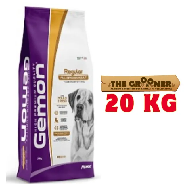 Monge GEMON REGULAR AGRARIE BREEDERS Crocchette per cane Pollo sacco da 20 kg