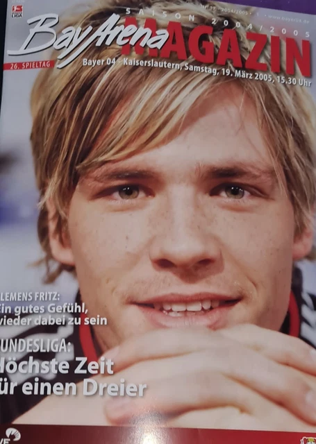 2004/05 1.BUNDESLIGA BAYER 04 Leverkusen 1.FC Kaiserslautern EUR 2,99