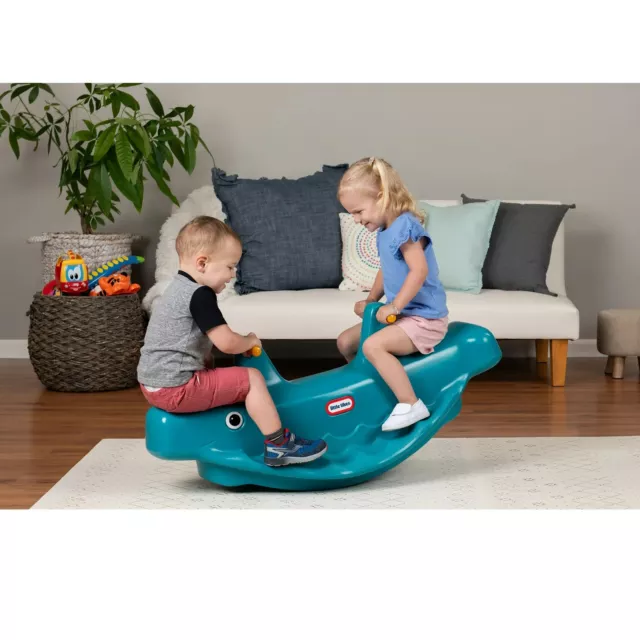 Indoor Outdoor Whale Teeter Totter Little Tikes Toddlers Interactive Skills Game
