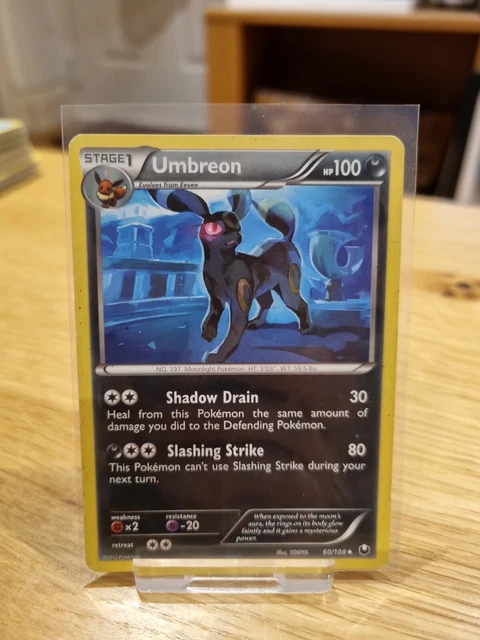 Umbreon 60/108 Dark Explorers Black & White Pokemon