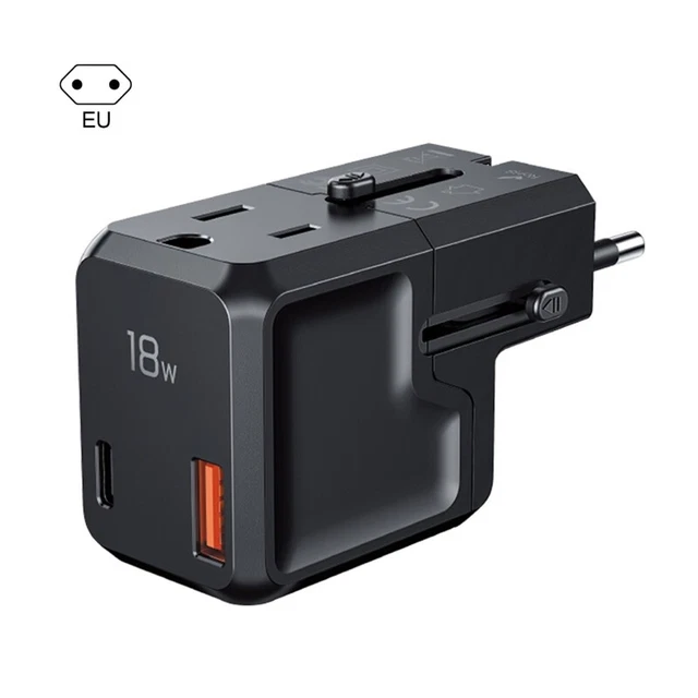 Charger AC Power Plug Adapter with USB Charging Ports for Cellphone Laptop 3