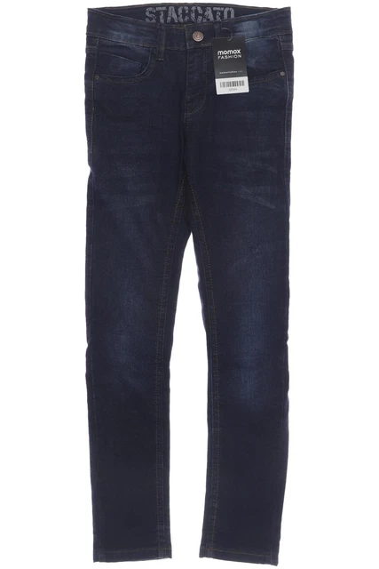 Jeans Staccato ragazzi pantaloni denim taglia EU 140 elastan cotone blu #3j25yts