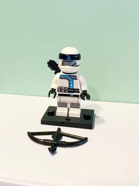 Zane Elemental Robe LEGO NINJAGO MINIFIGURE Zane - Legacy, robe Sons of Garmadon ...