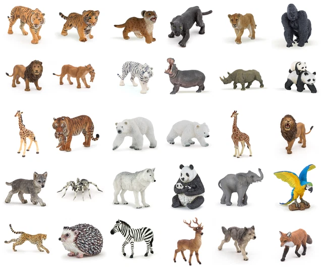 PAPO WILD ANIMAL Kingdom The Savannah Toy Playset 3 Years Or Above