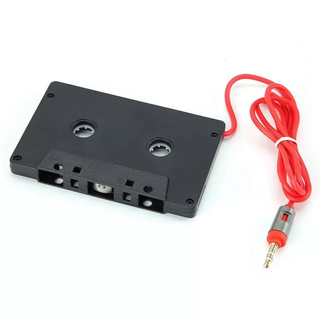 Audio Cassette To Aux Adapter, Car Cassette Tape Adapter 3.5mm Headphone  Jack Wide Support For MP3 