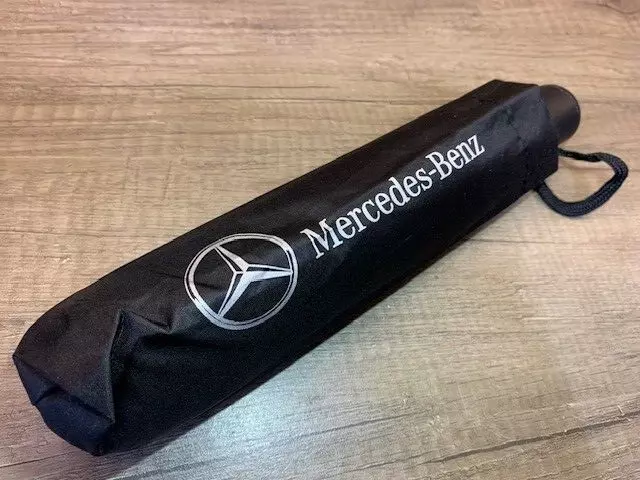 New Automatic Mercedes Benz Folding Umbrella Brolly Rain Car Accessory