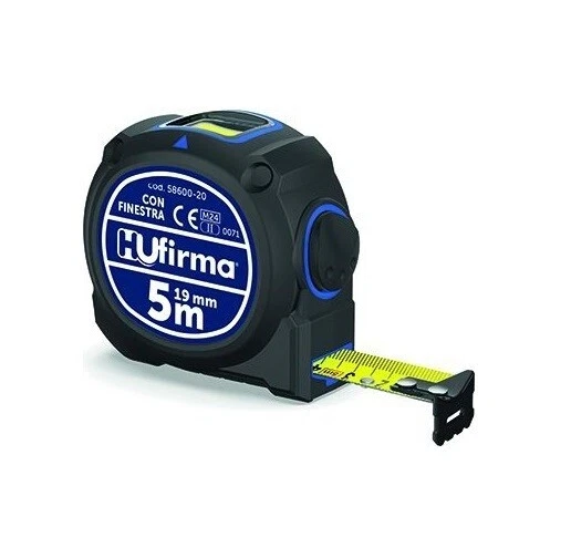 Flessometro 5 M - 19 Mm, Con Calamita E 3 Stop, Metro A Nastro Flessibile Rullina - Foto 8