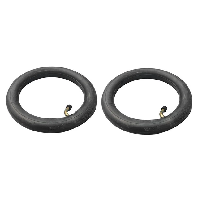 2 piezas tubo interior scooter de 8 pulgadas 8X1 con trajes doblados bicicleta eléctrica plegable J5S7