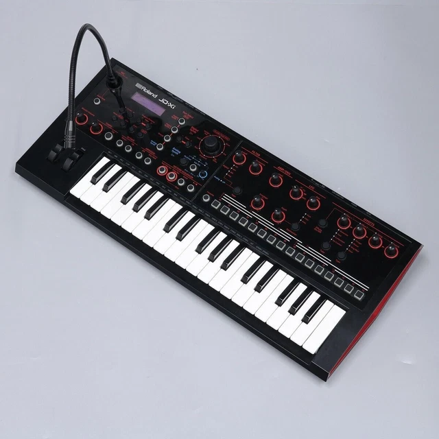 Roland JD-XI Keyboard Synthesizer Function Tested Check Used