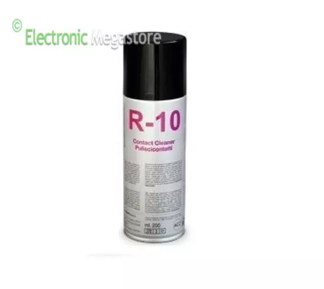 Spray Pulisci Contatti Pulitore Lubrificante Disossidante Dueci R10 Cleaner R-10