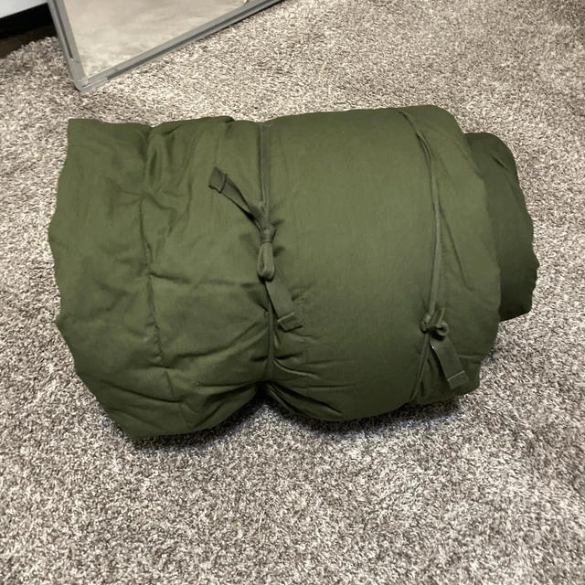 VINTAGE US ARMY GI Intermediate Cold Weather Sleeping Bag 846501049