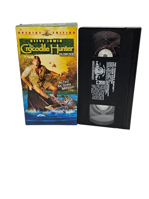 THE CROCODILE HUNTER Collision Course VHS Special Edition Steve Irwin ...