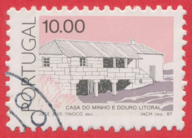 Briefmarken LOT Portugal - Architektur Bauwerke - gestempelt (12 Marken) 2