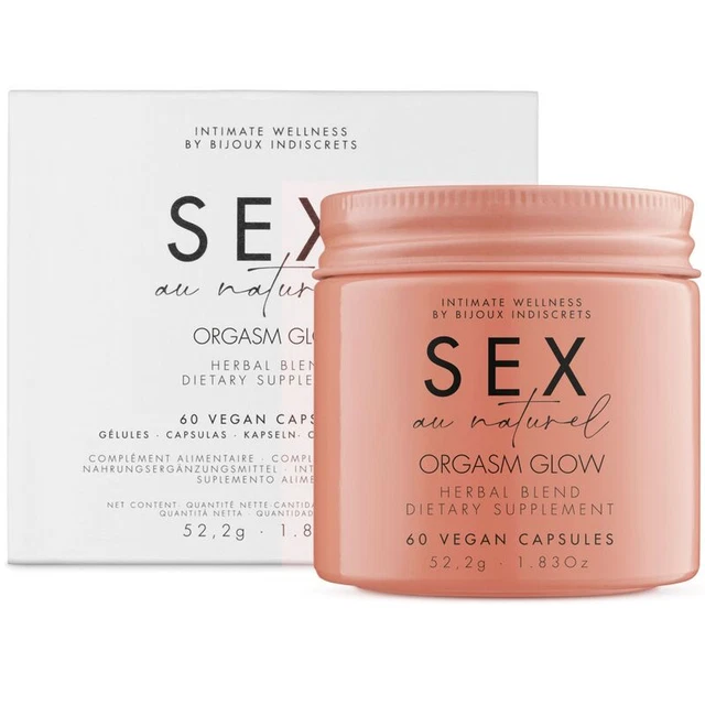 Orgasm Glow Complemento Alimenticio Pastillas Para Recuperar La Líbido De Mujer