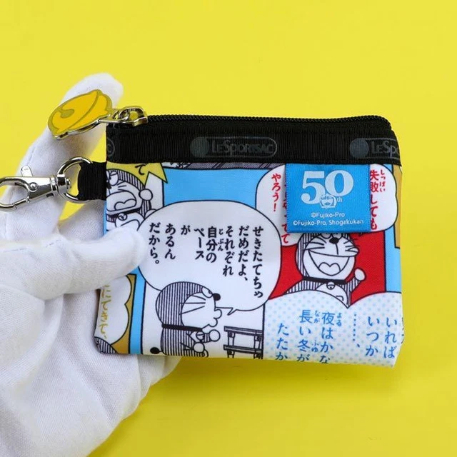 LeSportsac &amp; Doraemon collaboration coin pouch coin coin