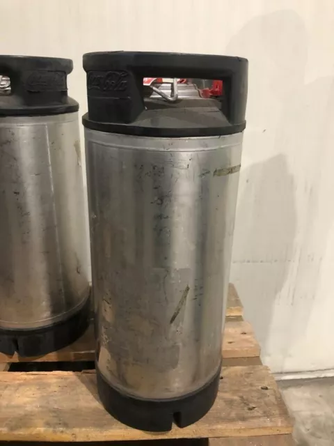 Coca Cola,Fusto 18 Lt Inox,Vuoto,Spedizione Solo Su Richiesta