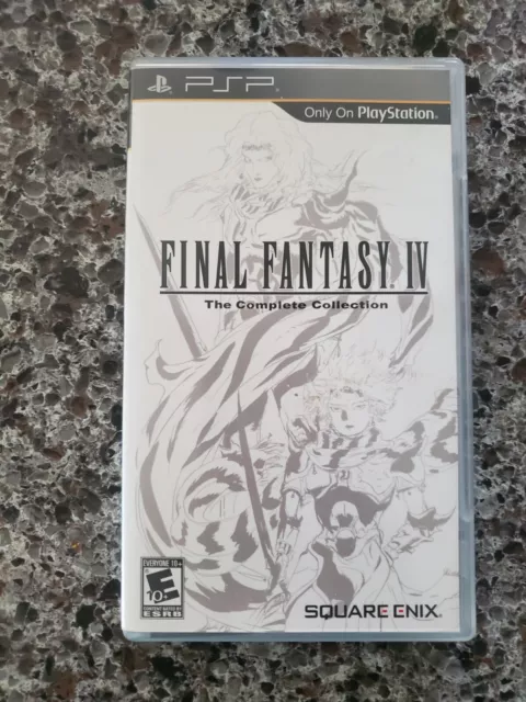 Final Fantasy IV: The Complete Collection (Sony PSP, 2011) CIB