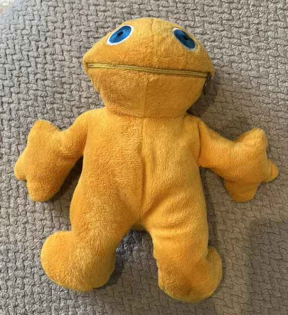 Small Vintage Zippy Soft Toy From Rainbow Collectable Plush. Zip Working