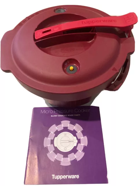 Tupperware microwave pressure cooker - 2L cooking capacity