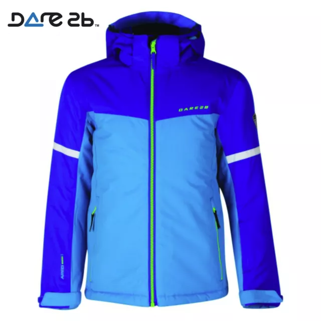 Dare2b Ski Jacket Obscure Kids Boys Girls Childs Childrens Waterproof Insulated