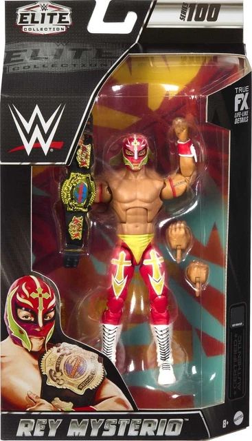 Merchandising Wwe: Mattel - Elite Collection Rey Mysterio Action Figure