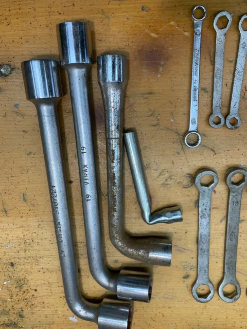 FACOM 92A.JE7PB Pipe wrenches set (7 pcs.)