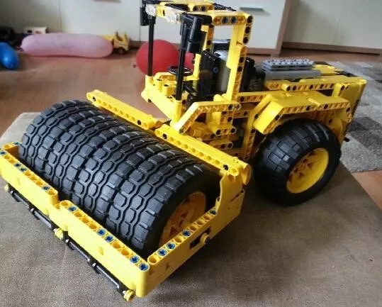 Bauanleitung instruction Straßenwalze 42030 Eigenbau Unikat Moc Lego Technic