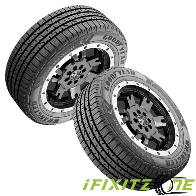 2 Goodyear Wrangler Steadfast HT 265/50R20 107H Tires, Highway, 800AB 70000 Mile