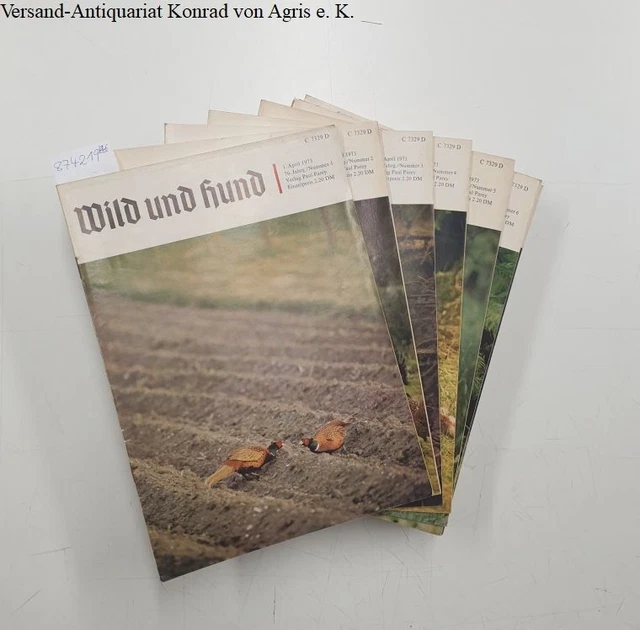 Wild und Hund : 76. Jahrgang 1973 - 1974 : Heft 1-26. Verlag Paul Parey: