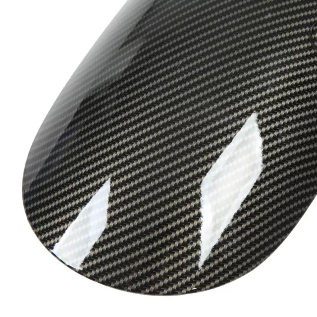 Car Motorcycle Front Mudguard Carbon Fiber Style Mudflap Splash Extender For Bon