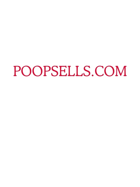 Poopsells.com memorable domain name, the right owner will come up with right use