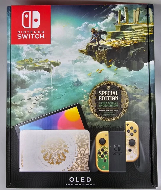NEW NINTENDO SWITCH OLED Zelda Tears of the Kingdom Edition Console In Hand Fast 424.99 PicClick NEW NINTENDO SWITCH OLED Zelda Tears of the Kingdom Edition Console In Hand Fast 424.99 PicClick