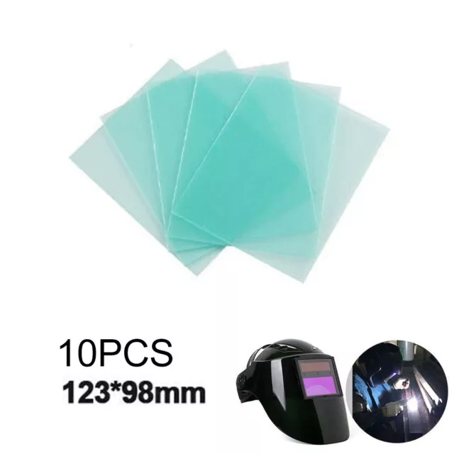 10x Welding Mask Clear Replacement Protective Lens Lenses Plate (Mutil-Size)