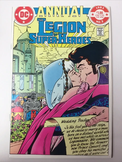 Legion of Super-Heroes Annual #1 DC Comics 1983